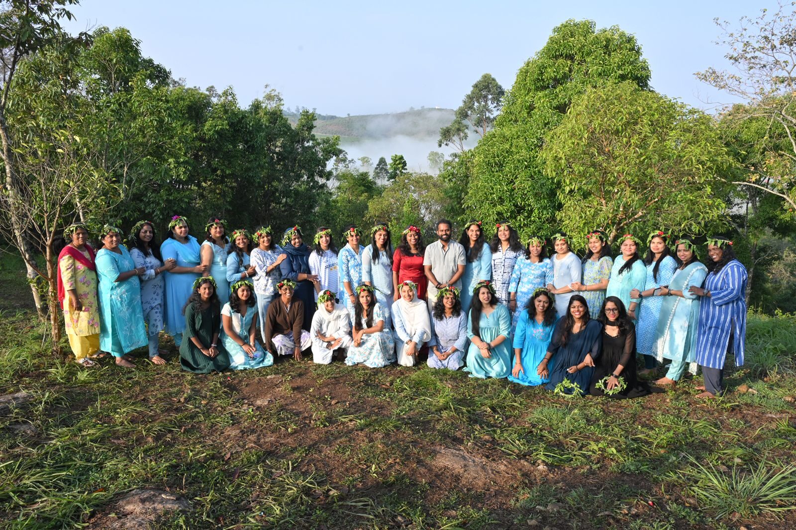 Members of the Swasti Life Transformation Hub community